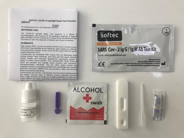 Sars Cov-2 Ig G/ig M Antibody Test Kit