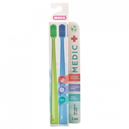 Toothbrushes "MEDIK" - medical series.