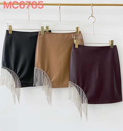 Кожаные юбки премиум качества