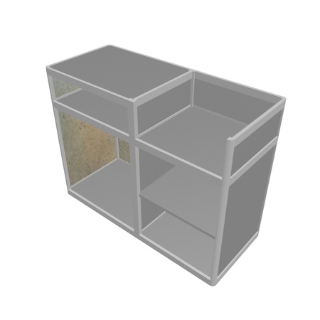 Кассовый прилавок эконом-вариант