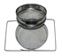 Sieve filter 200mm. stainless steel smooth mesh