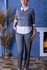 Костюм женский серый - кофта с брюками