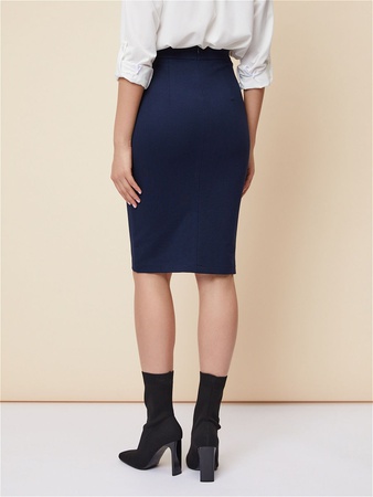 Юбка с разрезом