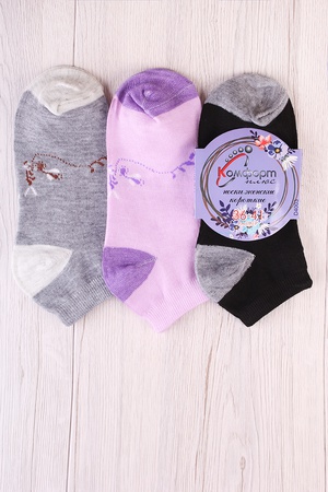 НОСКИ ЖЕНСКИЕ "КОМФОРТ" № 474-D4003