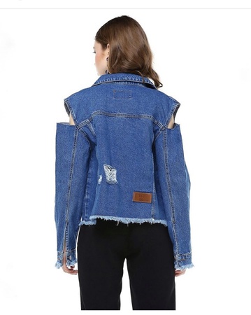 Denim ceket, kadın