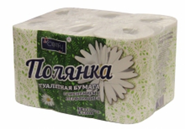 Toilet paper &quot;Comfy Polyanka&quot; 12 rolls