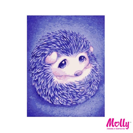 Картина по номерам Ёжик