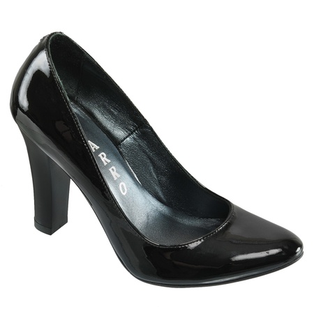 Женские туфли, натуральная лаковая кожа <G1001>