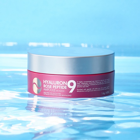 MEDI-PEEL HYALURON ROSE PEPTIDE9 Ампульные патчи для глаз