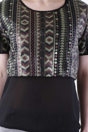 Платья, блузки с пайетками из Италии