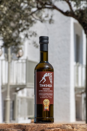 МАНАКИ - THESEUS Органическое оливковое масло Extra Virgin 500 мл