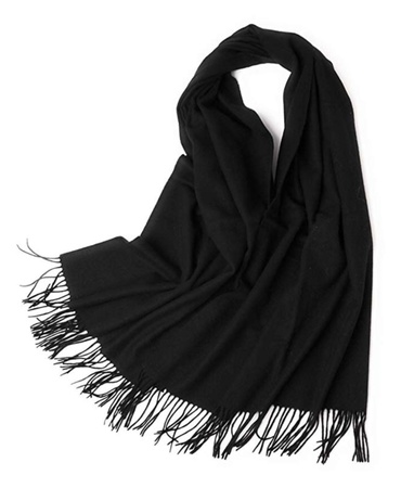 EVORI SCARF MODEL F181601 (BLACK)