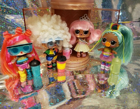 Серия макияжа LOL Surprise Hair с 15 сюрпризами НОВИНКА