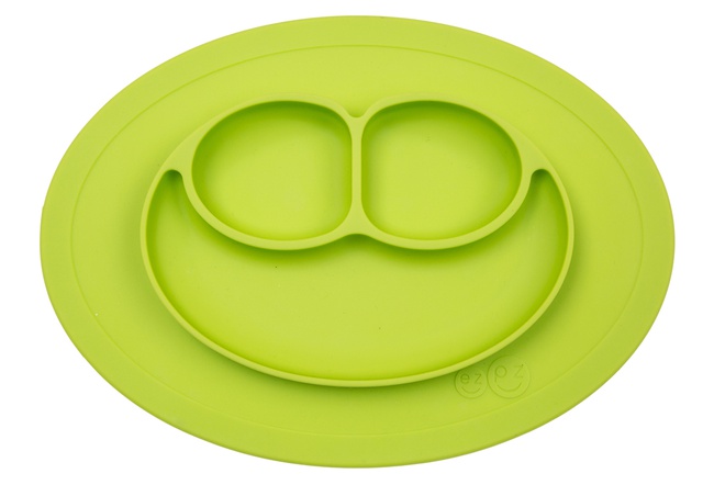 Silicone plate ezpz Mini Mat Green