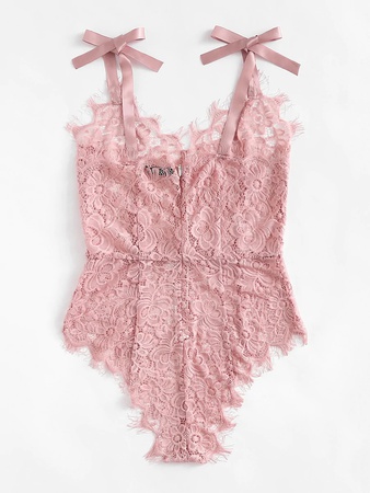 Модное Кружевное Боди