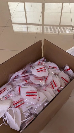 Solunum maskesi KN95