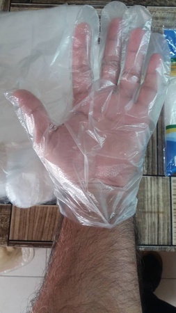 перчатки одноразовые полиэтиленовые