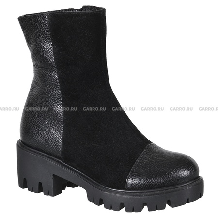 Çizme 281 siyah, hakiki deri, süet