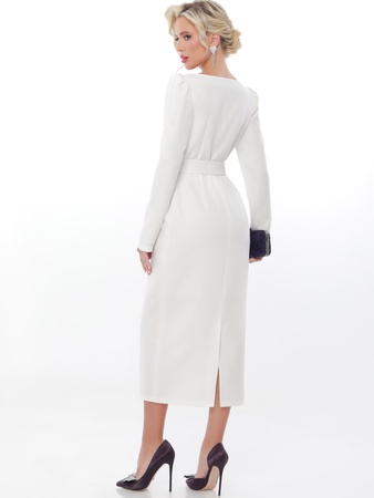 Вечернее платье праздничное с поясом