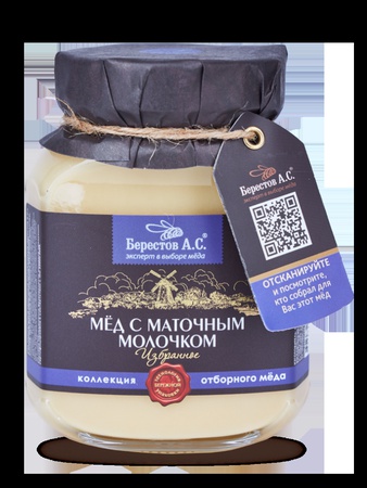 Берестов А.С. / Мёд натуральный "С маточным молочком" коллекция Избранное