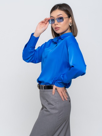 Рубашка женская из шелка