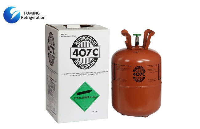 Refrigerant gas R407C