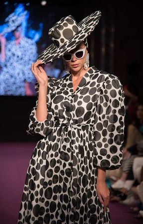Polka Dot Oversize Summer Hat