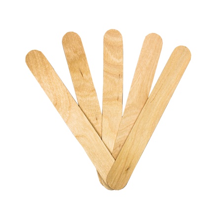 Медицинская палочка 150 мм одноразовая деревянная