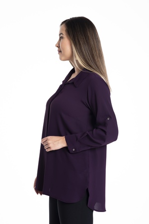 Классическая рубашка большого размера