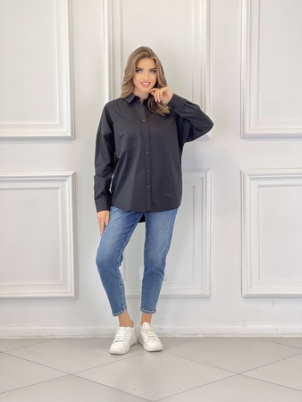 Büyük beden kadın gömleği