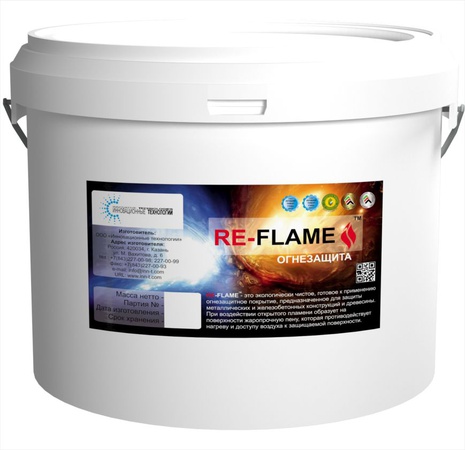 Feuerhemmende intumeszierende Farbe RE-FLAME