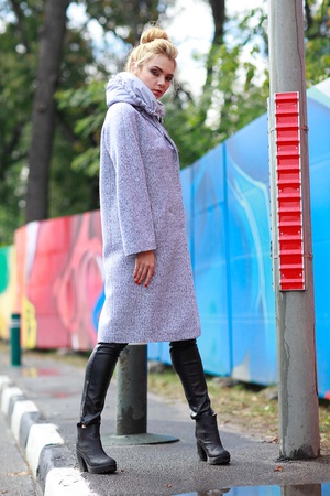 Зимнее пальто Манхеттен с утеплителем, шерсть