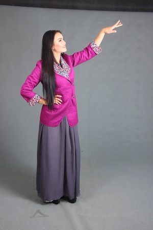 Women's national dress chapan - kaftan