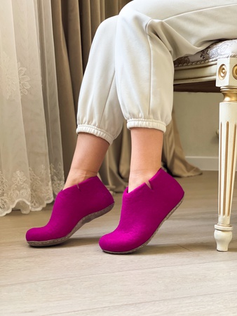 Войлочные башмачки Purple