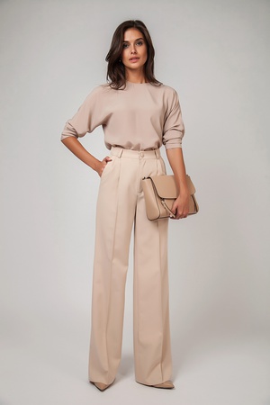 Tek parça kollu bluz