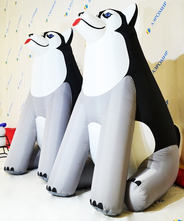 Надувная реклама и фигуры авторского дизайна