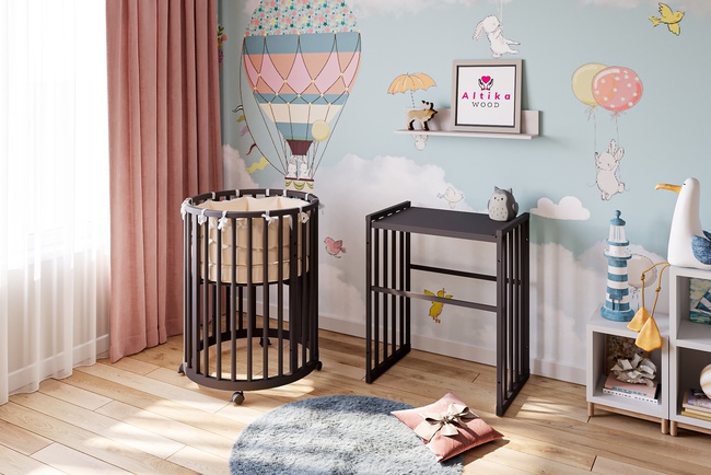 Dönüştürülebilir yatak 8 'i 1 arada Eva Standart - Beyaz