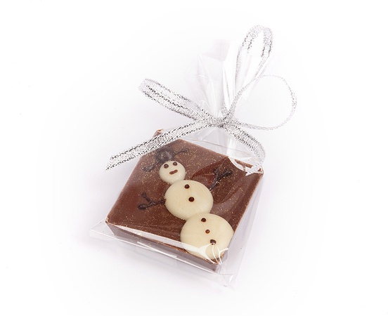Молочный шоколад " Снеговичок"