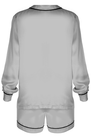 İPEK BAYAN BİYELİ ŞORTLU PİJAMA TAKIM