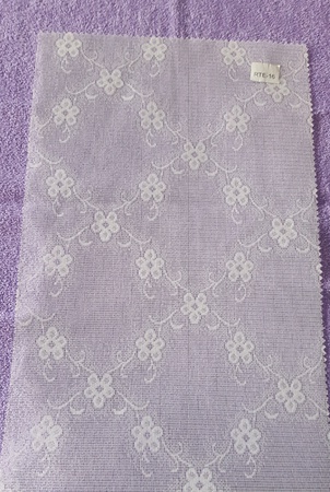 Рулонные шторы с рисунком из тюлевой занавески серии RTE