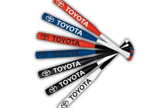 Биты бейсбольные с логотипами автомобилей (все марки авто)