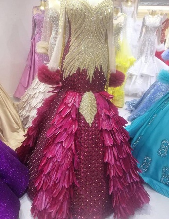 Гламурные вечерние платья