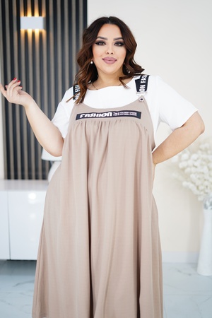 Сарафан + футболка №0166