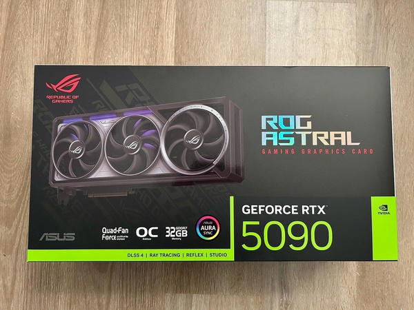 Brand New ASUS ROG Astral GeForce RTX 5090 OC Edition graphics card