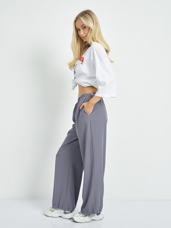 Штаны оверсайз спортивные