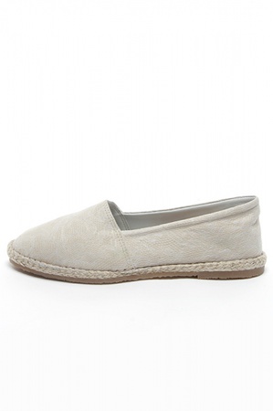 Dantelli beyaz espadril e007