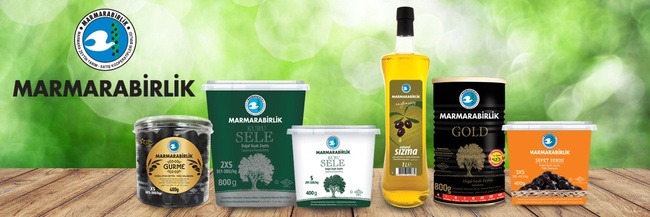 橄榄和橄榄MARMARABIRLIK，来自土耳其的＃1制造商的橄榄油