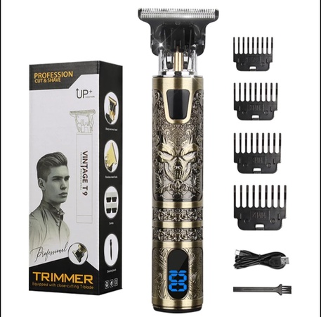 Перезаряжаемая электрическая машинка для стрижки волос профессиональная