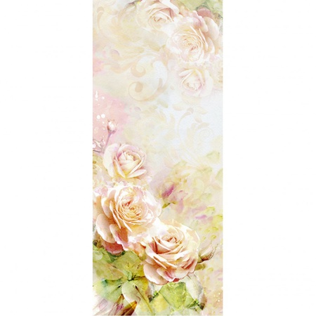 Pink watercolor / 1 strip