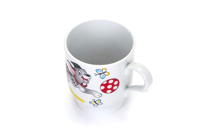 Детский набор посуды  "ОЗОРНЫЕ ЩЕНКИ"